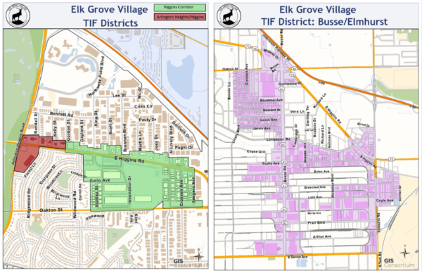 TIF Maps for Facade Improvement Web Page